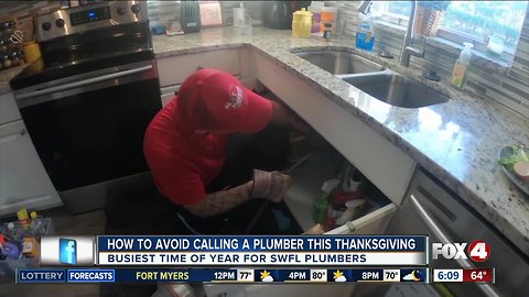 Avoid calling a plumber this holiday season