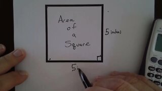 How to Find the Area of a Square