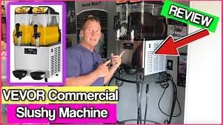 VEVOR Commercial Slushy Machine REVIEW