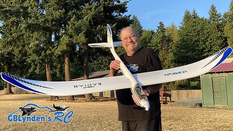 RC Plane Crash | E-flite Night Radian V2 RC Glider Maiden Flight Crash With Wild Bill Flynn