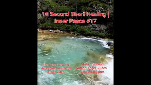 10 Second Short Healing Inner Peace | Meditation Music | Angel Guides | #17 #Meditation #shorts
