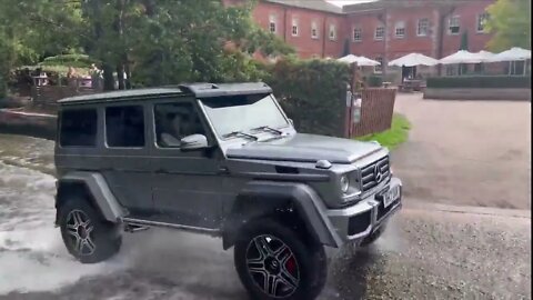 Rufford Ford FLOOD | part 100 and drenched by a special lifted Mercedes g63-16