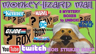 HUGE MYSTERY TOY UNBOXING! Star Wars, Marvel, DC, MOTU??? MoNKeY-LiZaRD Mail