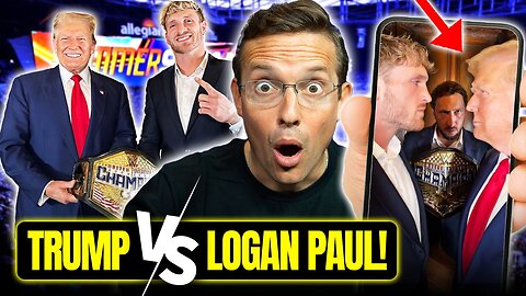 Donald Trump Posts Video FIGHTING Logan Paul, BREAKS Internet Forever | ‘It’s Going DOWN!’ 🔥⚡️