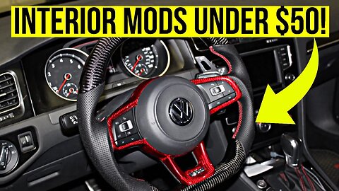 TOP 7 Interior Car Mods Under $50