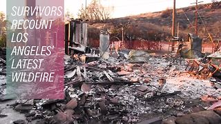 Hope for survivors of California's Thomas Fire