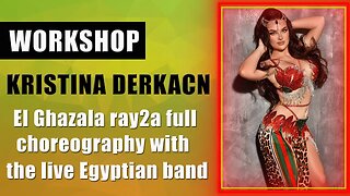 El Ghazala ray2a full choreography with the live Egyptian band