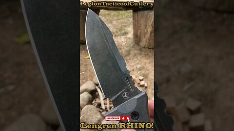 The Lengren Rhino! Unstoppable tank of a knife! #knife #22aday #22adaynomore #bushcraft #fixedblade