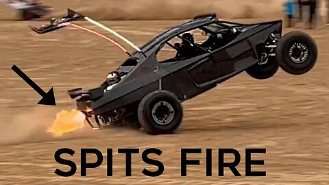 100 MPH Things get wild at Glamis!! Fire Breathing Funco and Sand Cars!