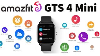 GTS 4 Mini GPS Amazfit Xiaomi Smartwatch