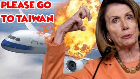 China Threatens To Shoot Down Pelosi's Plane And Biden Doesn't Respond ~ The Salty Cracker