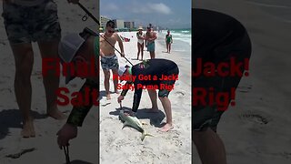 Finally caught him! #viral #youtubeshorts #shortsvideo #shortsviral #shortsfeed #fishing #surf