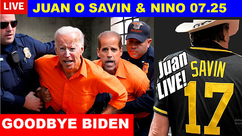 Juan O Savin & David Nino Bombshell 07/25/2024 🔴 Benjamin Fulford 🔴 GOODBYE BIDEN