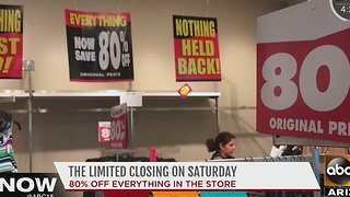 The Limited store closing