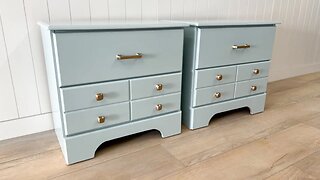 Furniture Flipping - How I Paint Laminate or MDF Furniture
