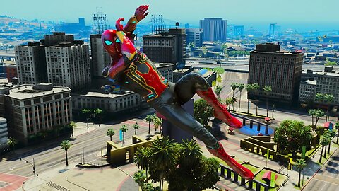 GTA 5 Spiderman Epic Jumps Ragdolls Stunts & Fails Episode 67 (Euphoria Ragdolls)