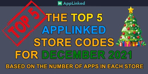 December 2021 - Applinked Top 5 App Stores