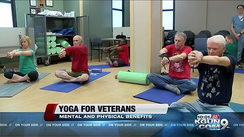 Veterans turning to yoga for treating mental, physical traumas