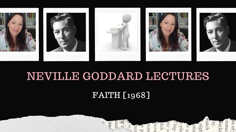 Neville Goddard Lectures l Faith l Modern Mystic