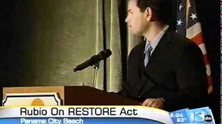 ABC 13: Senator Rubio Discusses the RESTORE Act