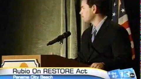 ABC 13: Senator Rubio Discusses the RESTORE Act