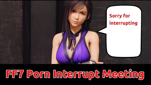 Final Fantasy 7 Porn Interrupts Government Meeting #finalfantasy