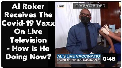 Al Roker Receives The Covid-19 Vaccine On Live Television - How Is He Doing Now? 💉👀