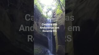 CASCATA DAS ANDORINHAS EM ROLANTE RS #tendeuecoisarada