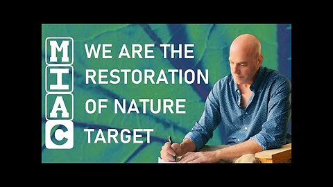 (MIAC 480) You Are the Target in the Restoration of Nature.