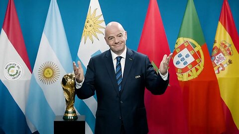 Gianni Infantino annonces 2030 World Cup will take place across three continents