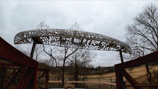 Canoe Art - Bella Vista, Arkansas [ Jan. 2021 ]