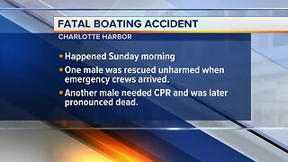 Fatal boating accident reported in Charlotte Harbor
