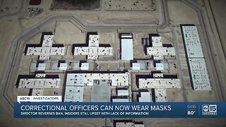 AZ Dept. of Corrections changes course, allowing workers to wear masks