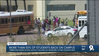 Tombstone Unified School District sees more than 50% of students return to campus