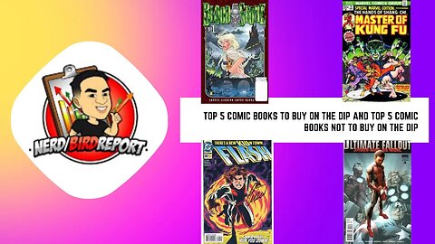 Top 5 comic books to buy on the dip and top 5 not to buy on the dip