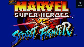 Marvel Super Heroes Vs Street Fighter - Arcade - Playing with Dark Spider Man and Mephisto