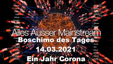 Alles außer Mainstream - 14.03.21 - Boschimo des Tages - Ein Jahr Corona ( Dr. Bodo Schiffmann )