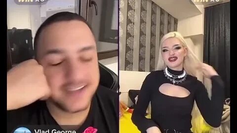 Allin pus pe Glume pe live TikTok cu o blonda ❤️😂