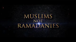 Muslims Not Ramadanies! | Powerful | Shaykh Ahmad