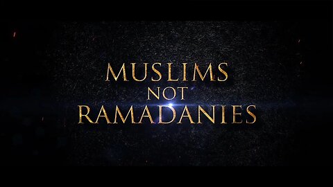 Muslims Not Ramadanies! | Powerful | Shaykh Ahmad