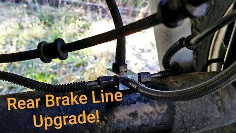 (Rear Brake Line Replacement) For 84-01 Jeep Cherokee! (Jeep XJ Build!)