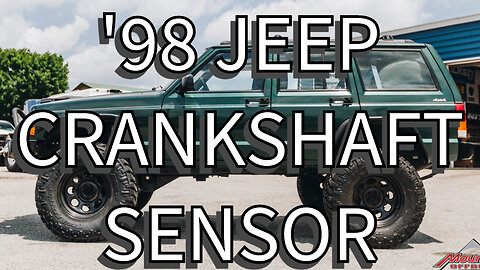 How to change Crankshaft Position Sensor '98 Jeep Cherokee #subscribe