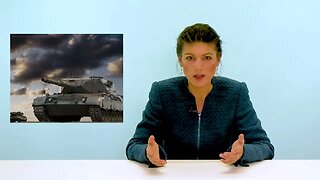 Erst Panzer, dann Kampfjets, dann deutsche Soldaten? Sarah Wagenknecht hat recht.