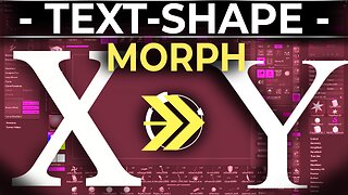 After-Effects: Morph ANY Text (In 60 SECONDS!!)