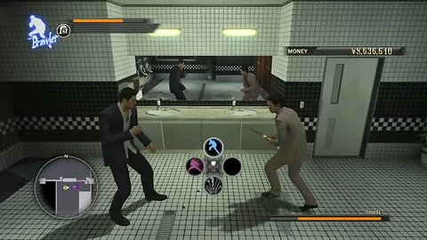 Yakuza 0 Bathroom Brawl