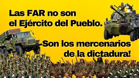 Las FAR no son el Ejército del Pueblo. Son los mercenarios de la dictadura.