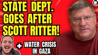 LIVE: Scott Ritter Passport Seized! + Water Running Out in Gaza