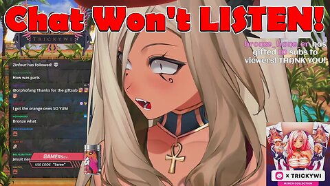 @Trickywi's Chat Won't LISTEN! #vtuber #clips