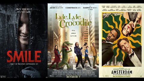 SMILE + LYLE, LYLE, CROCODILE + AMSTERDAM = Box Office Movie Mashup