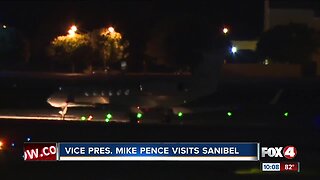 Vice President Mike Pence sightings on Sanibel